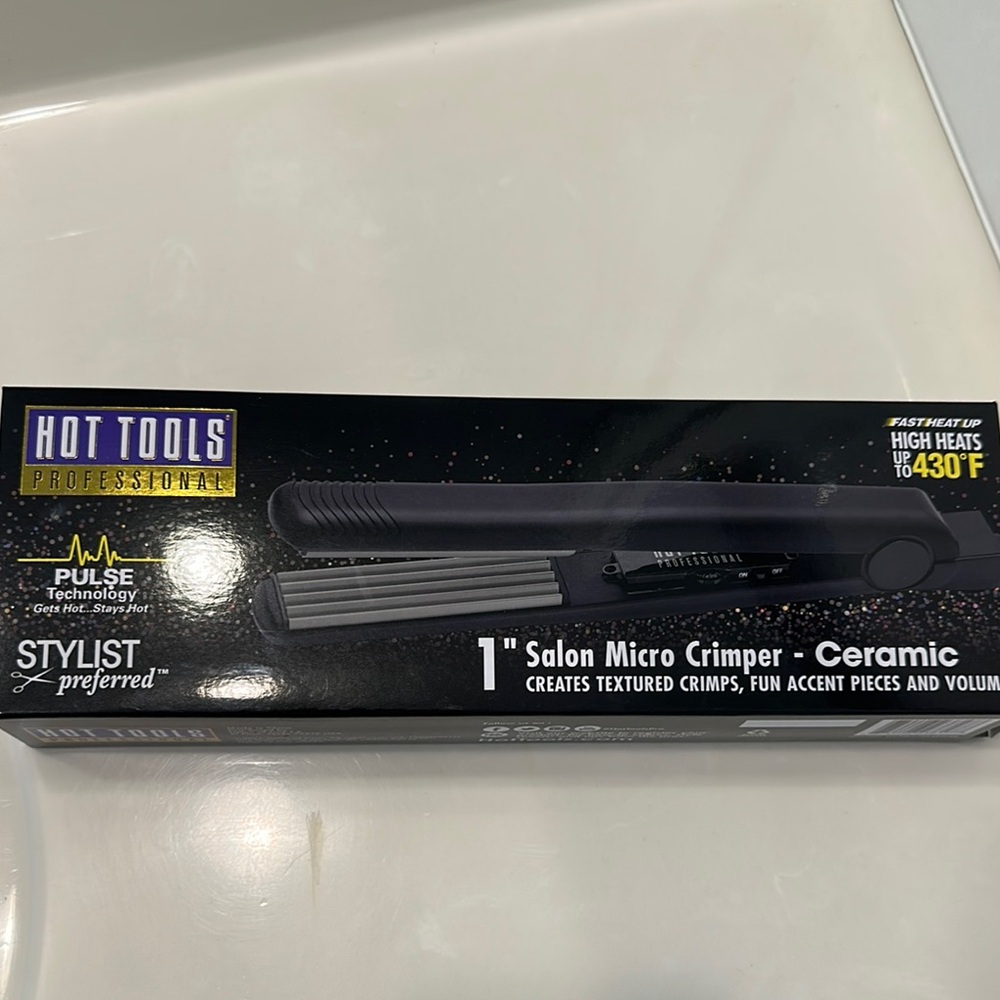 Professional Black Hair Crimper